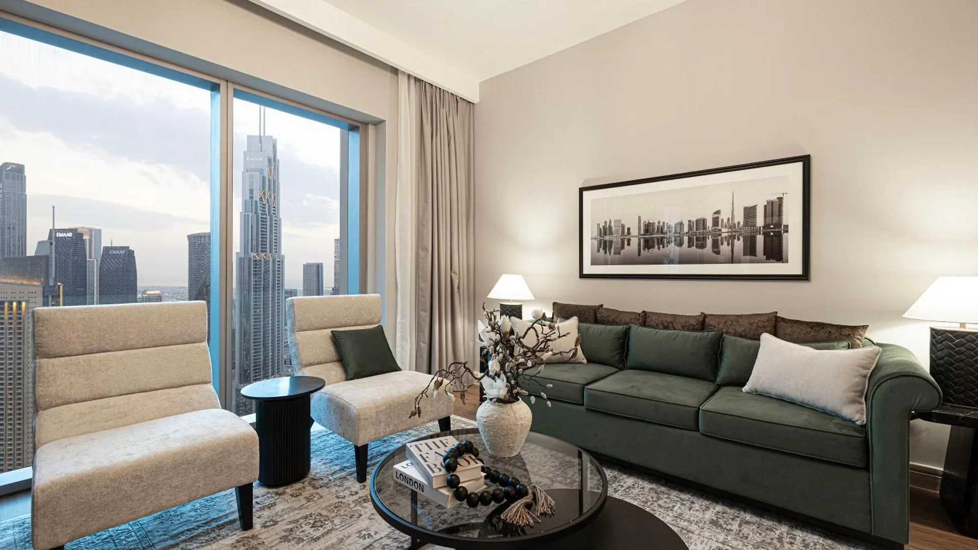 Magnificent - Luxurious 3+ 1 Bedroom With Burj Khalifa View Dubai 0*,  United Arab Emirates